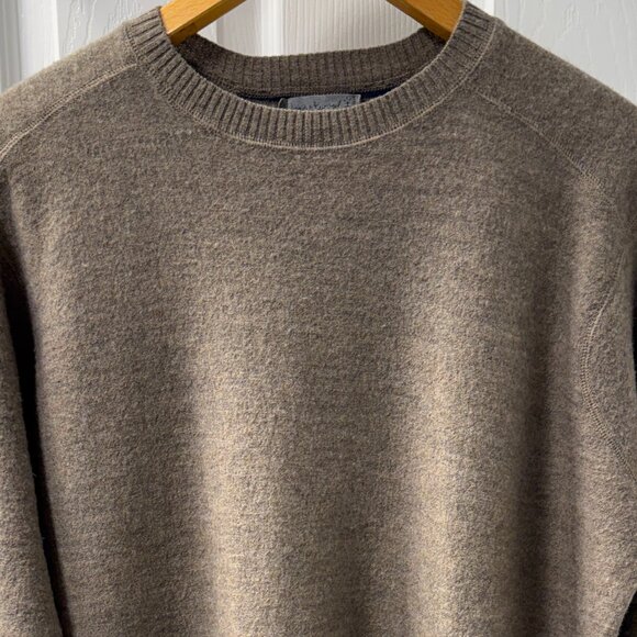 Smartwool Merino Wool Crewneck Sweater Tan Size XL - Picture 2 of 8